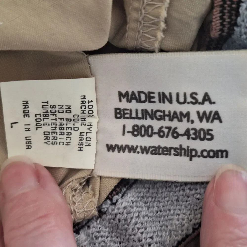 Watership Trading Co Boonie Hat Chin Strap Adult L Hiking Gardening USA Khaki - Picture 15 of 16